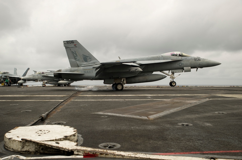 USS George Washington action