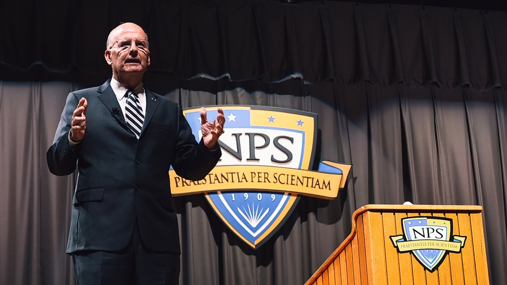 Naval Postgraduate School's summer quarter graduation ceremony