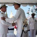 Change of command and induction ceremony