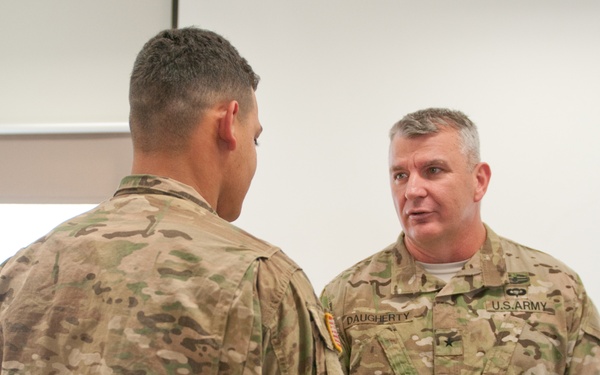 Atlantic Resolve leader visits Team Estonia