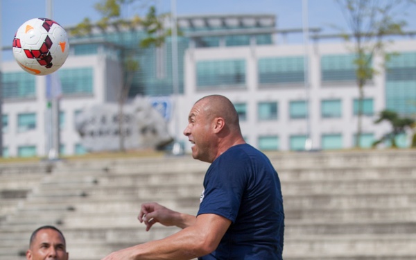 U.S. Mens Soccer Team Practice