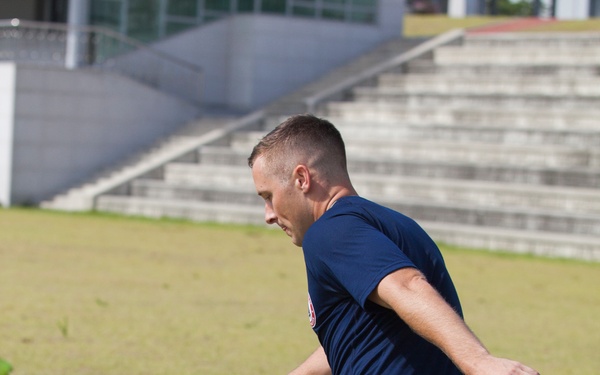 U.S. Mens Soccer Team Practice