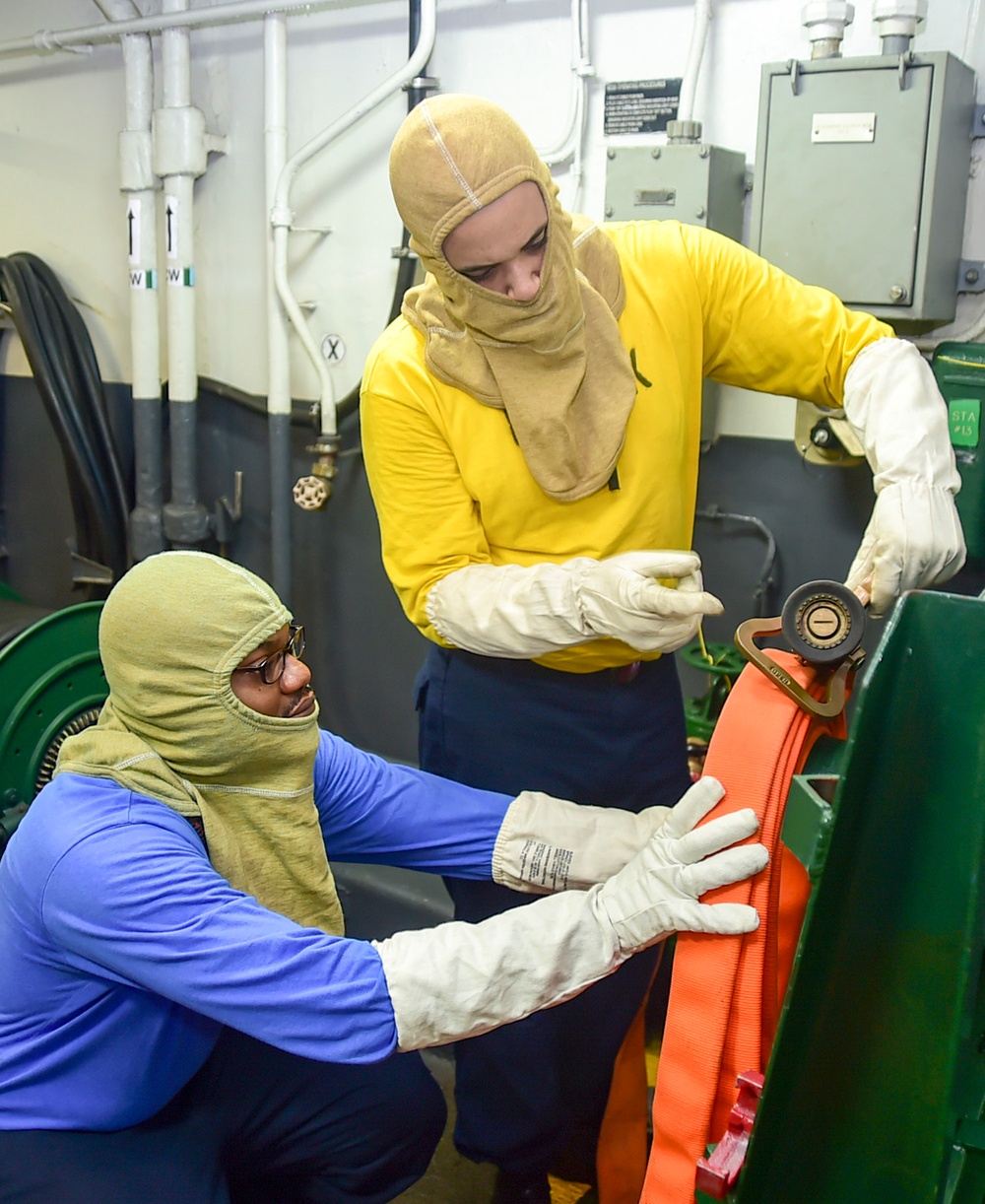 USS Dwight D. Eisenhower action