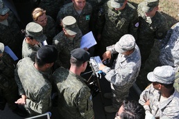 KFOR soldiers lead field sanitation class for Kosovo Security Force