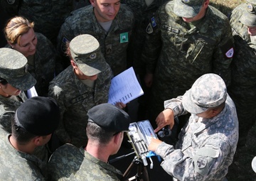 KFOR soldiers lead field sanitation class for Kosovo Security Force