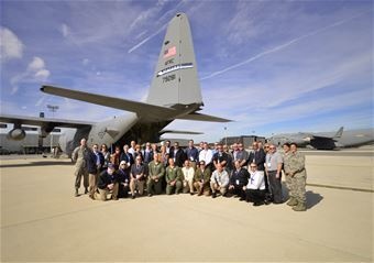 914th Airlift Wing conducts ESGR bosslift to Dover AFB
