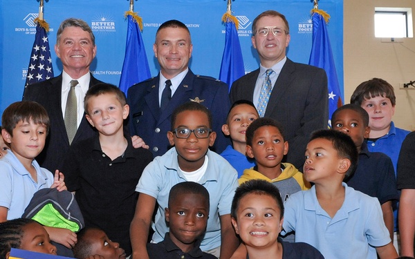 $10,000 check to R.P. Lee Youth Center