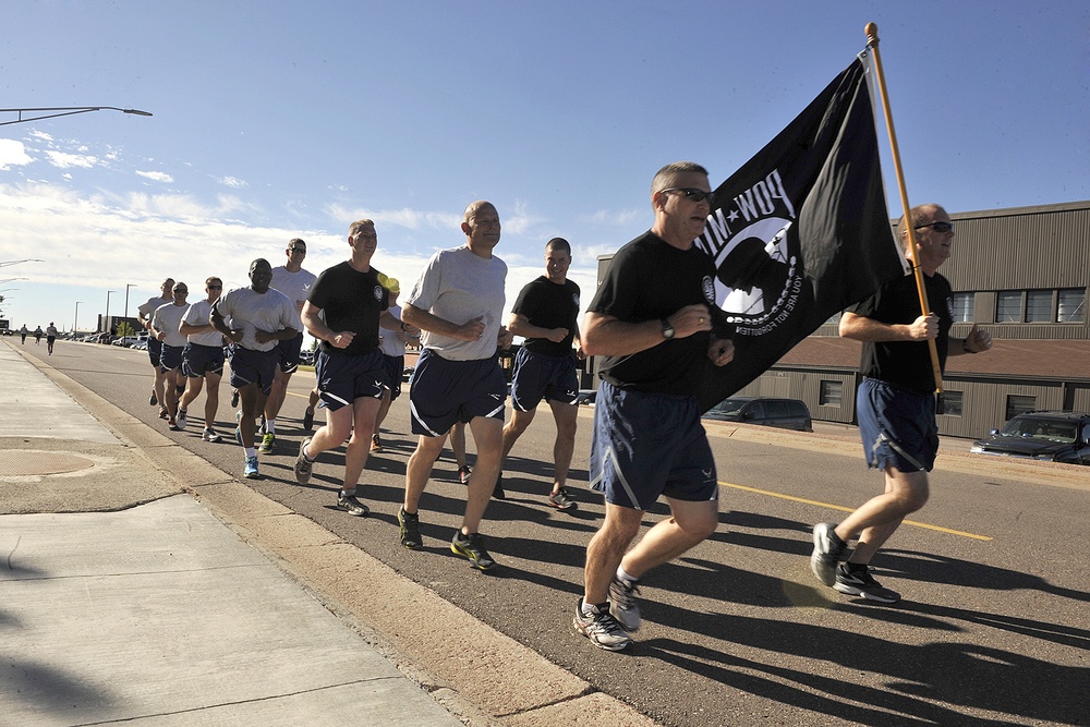 Peterson AFB POW/MIA 24-hour run