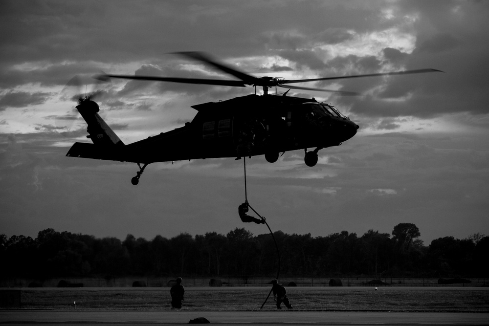 Fast Rope Insertion/Extraction (FRIES)