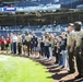 Padres salute military families