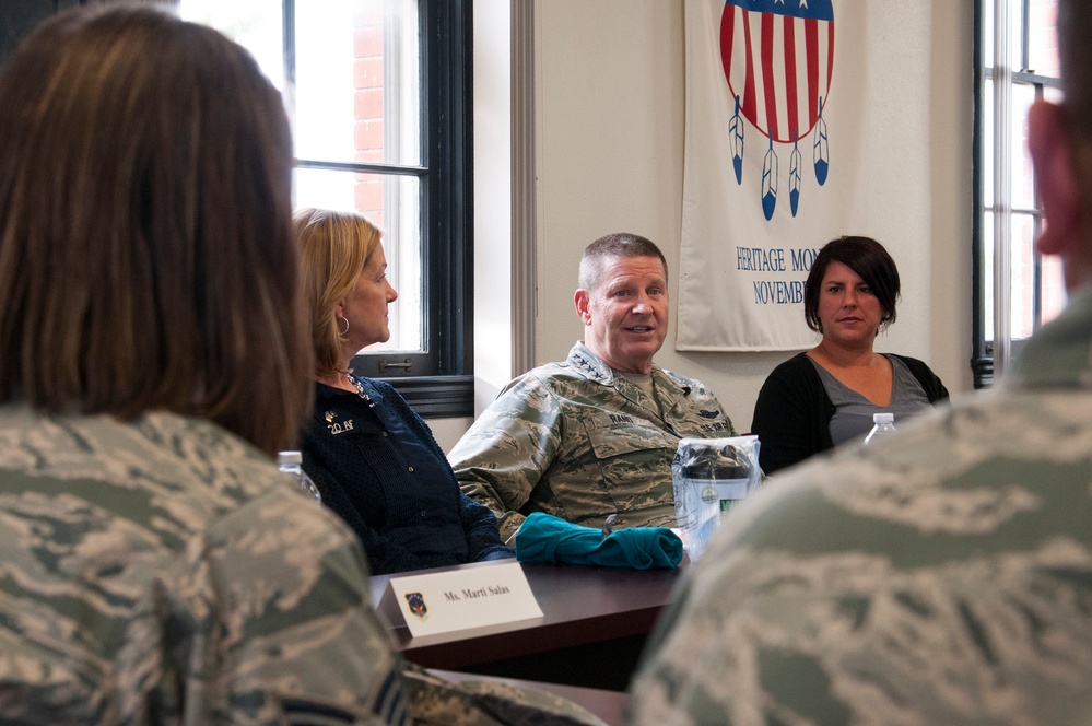 AFGSC commander visits Warren