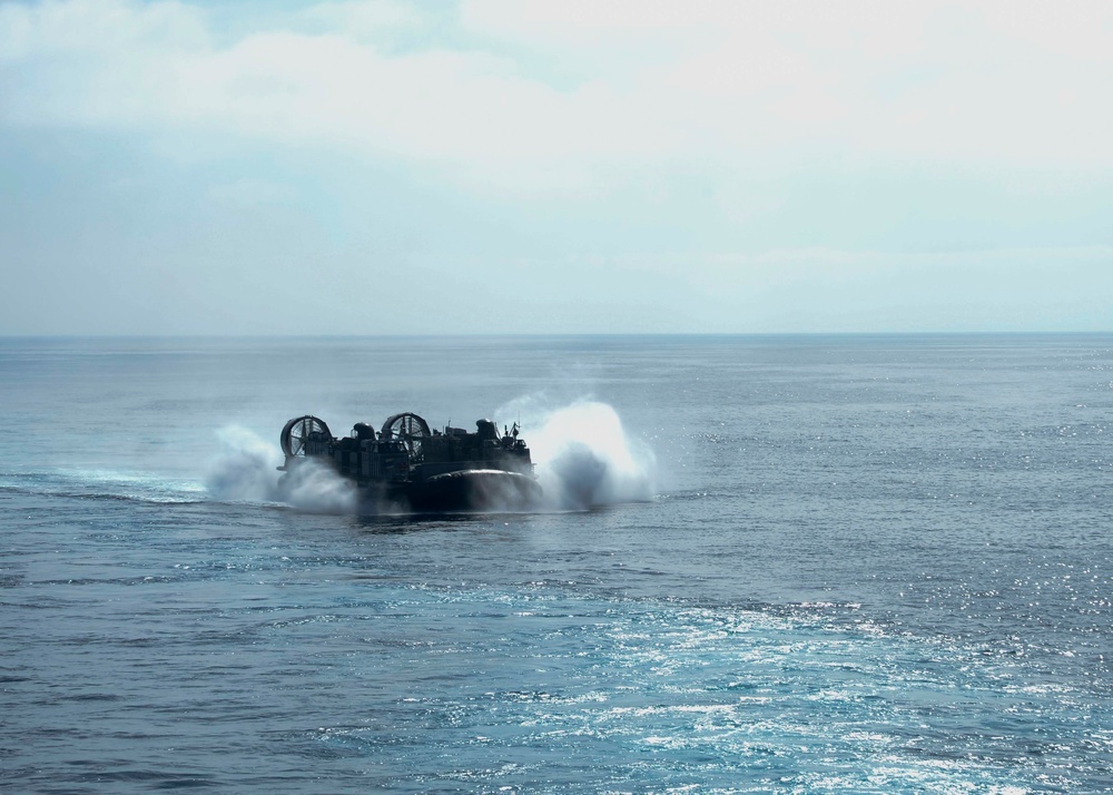 USS Boxer well deck operations