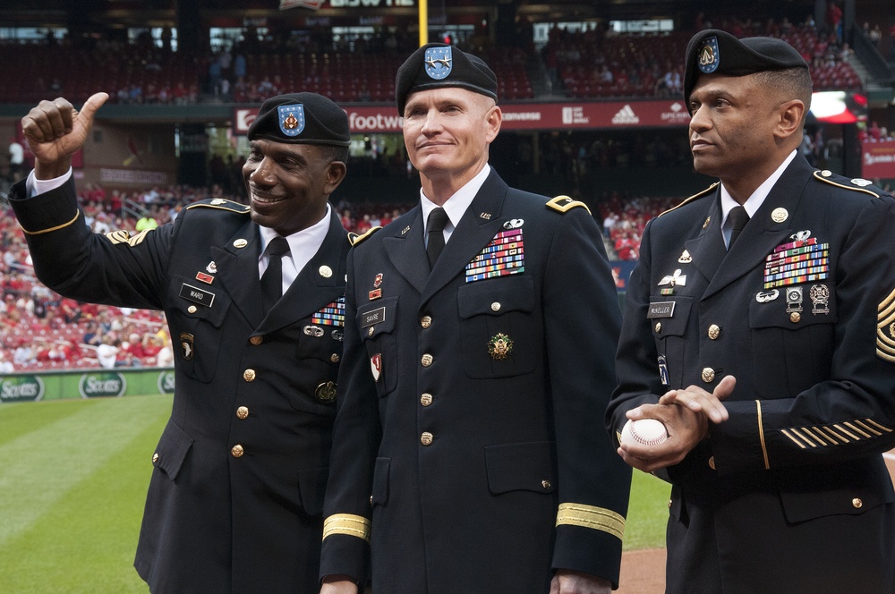 St. Louis Cardinals annual Military Appreciation Day pre-game event