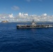 USS Ronald Reagan action