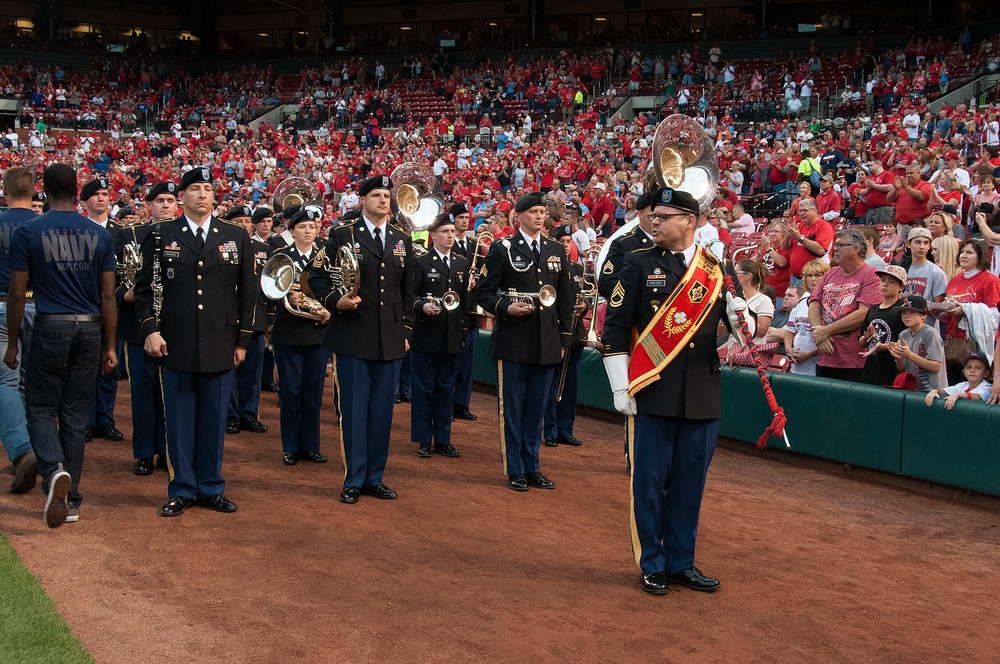 St. Louis Cardinals annual Military Appreciation Day pre-game event