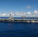 USS Ronald Reagana action