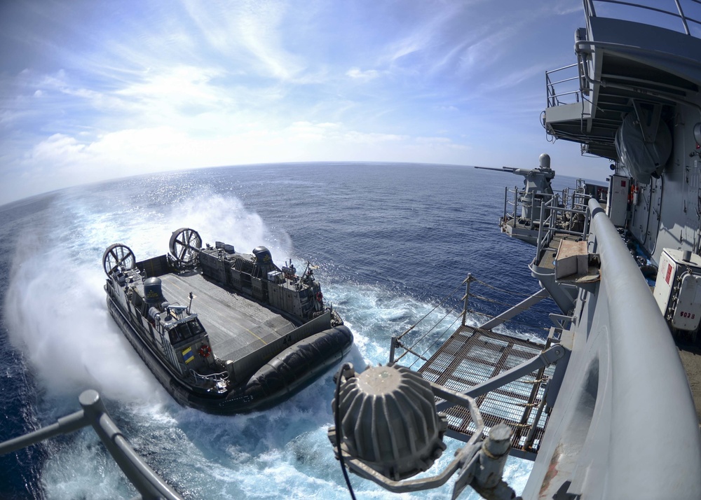 USS Boxer well deck operations