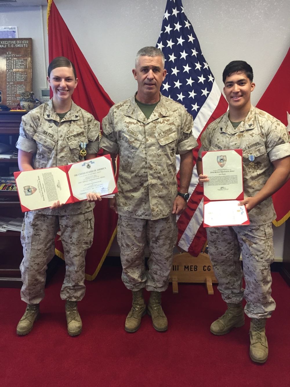 General awards Salt Lake City, Florida Marines for Nepal disaster relief