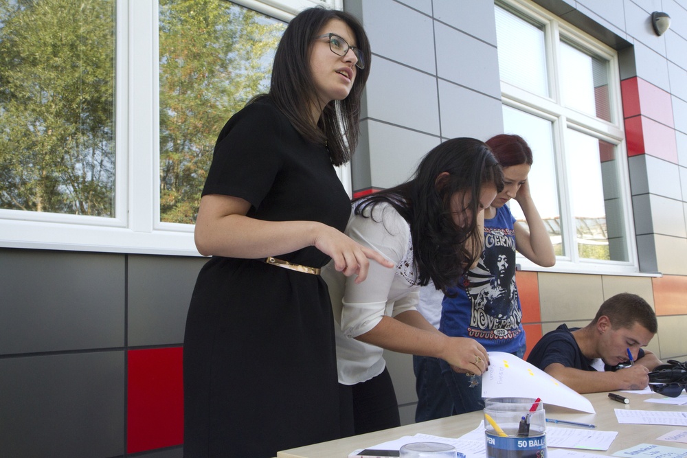 In the shadow of the Austerlitz Bridge: NATO troops promote tolerance and equality in Mitrovica