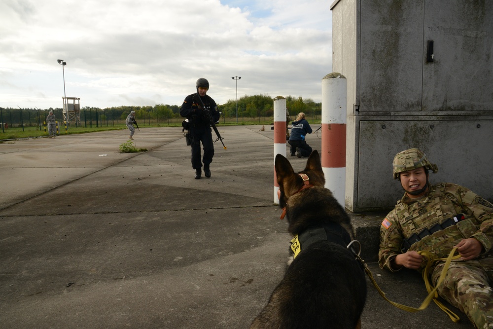 International combat lifesavers course