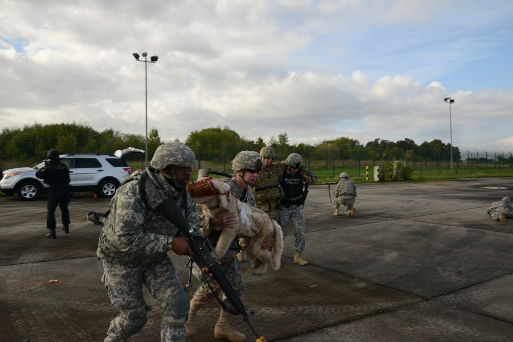 International combat lifesaver course