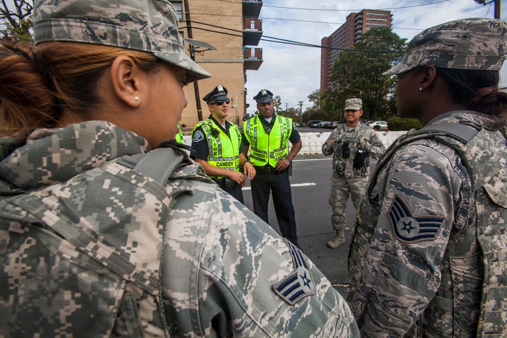 Task force provides security during Pope's visit