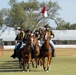 First Team’s horse detachment maneuvers past competition