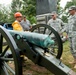 Cannon and carriage reinstalled at the gravesite of Maj. Gen. Wallace Fitz Randolph in Arlington National Cemetery