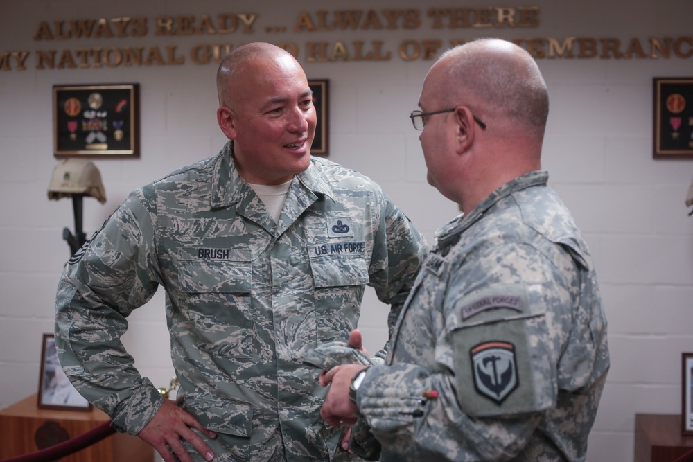 National Guard senior enlisted adviser speaks to New Jersey Guardsmen