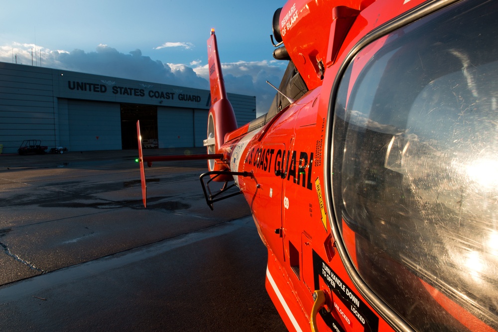 Coast Guard conducts night operations training