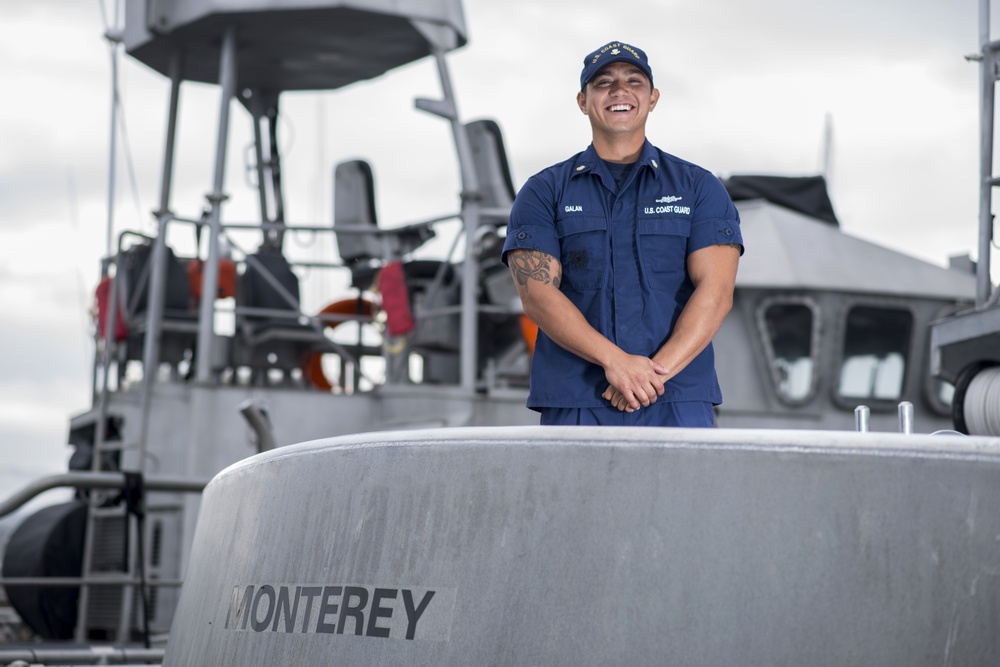 Petty Officer 2nd Class Nicholas Galan gives insight on being stationed in Monterey Bay