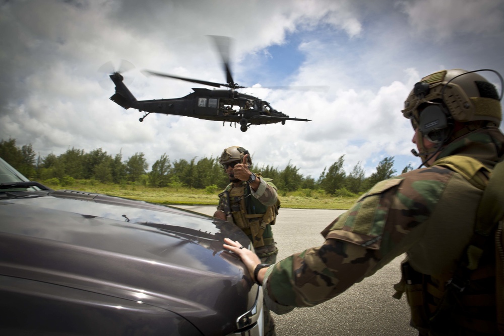 Vehicle Interdiction with the 1st Raiders