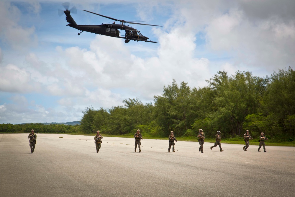 Vehicle Interdiction with the 1st Raiders