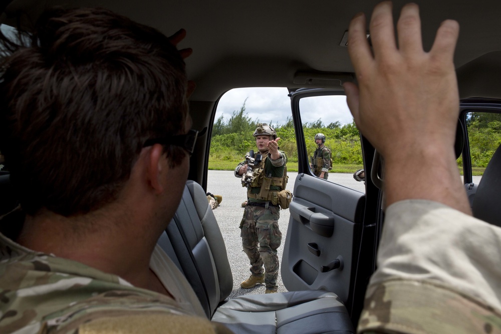 Vehicle Interdiction with the 1st Raiders