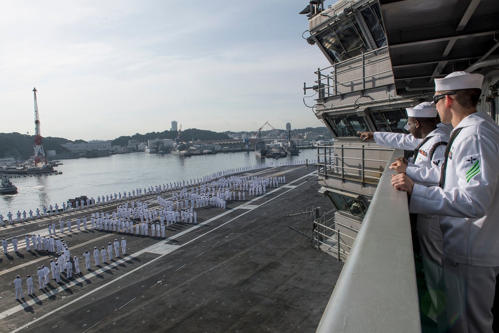 USS Ronald Reagan operations