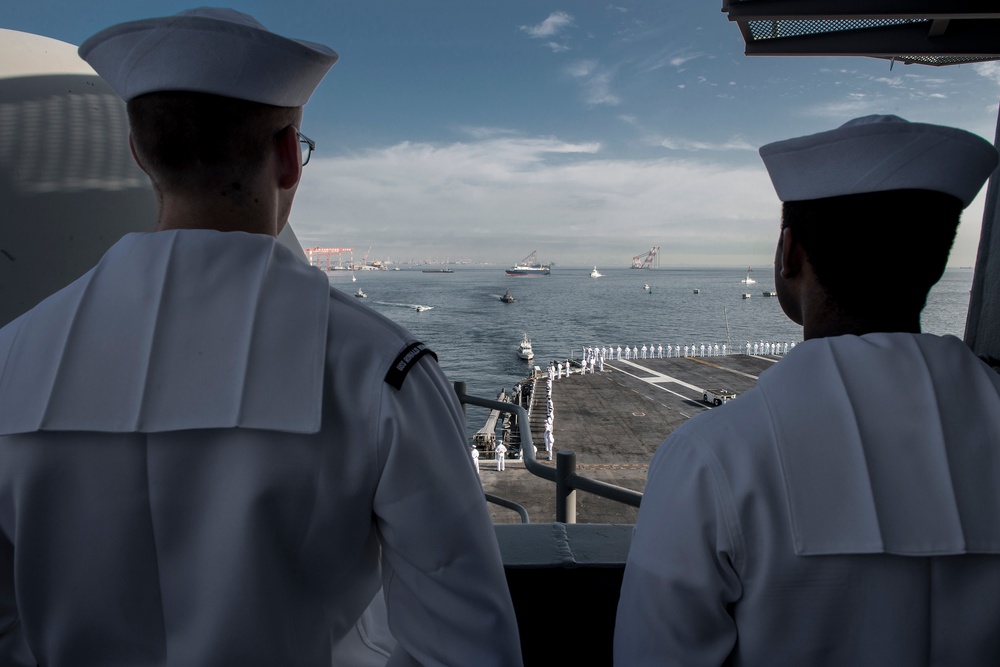 USS Ronald Reagan operations