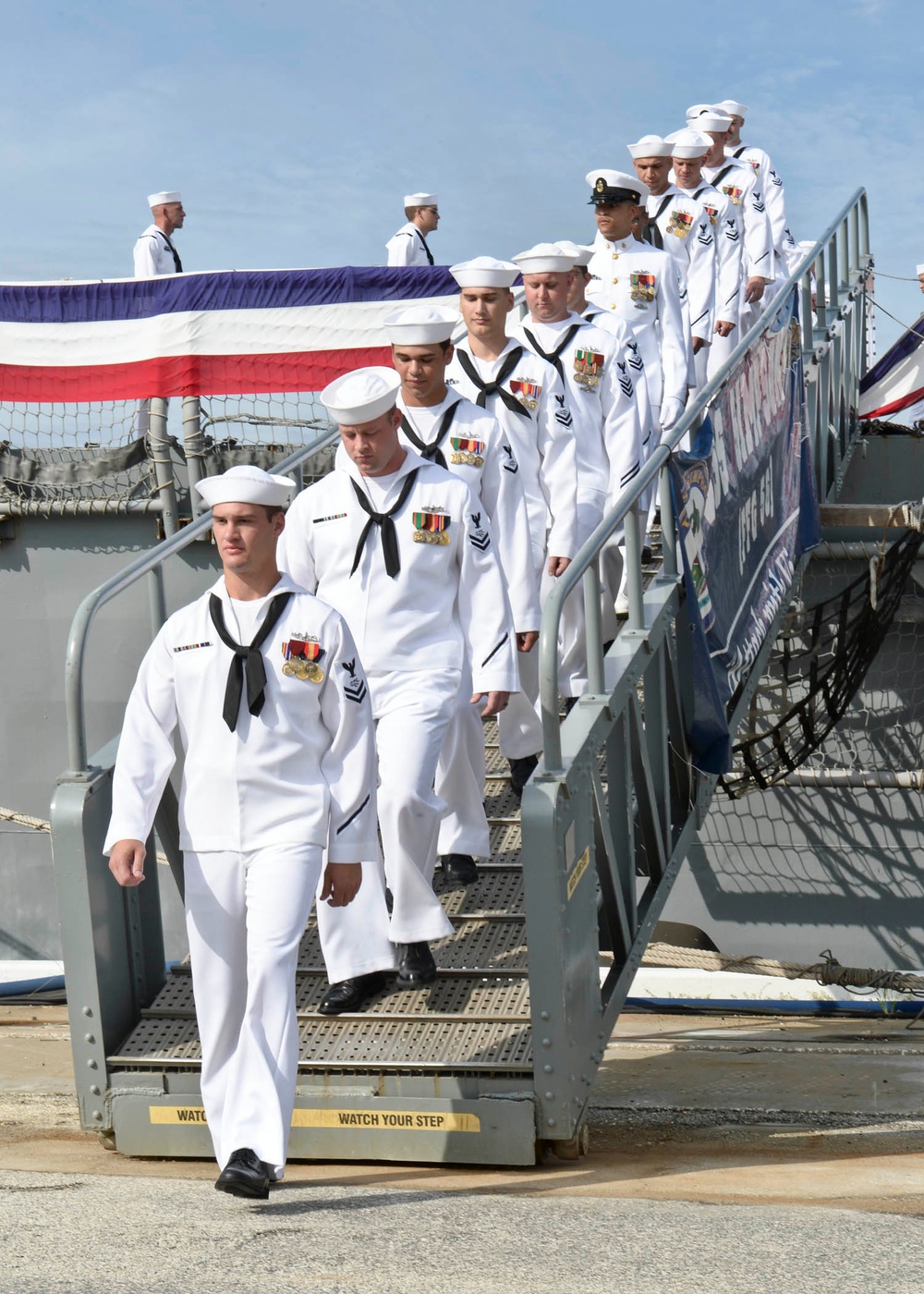 USS Simpson decomissioning