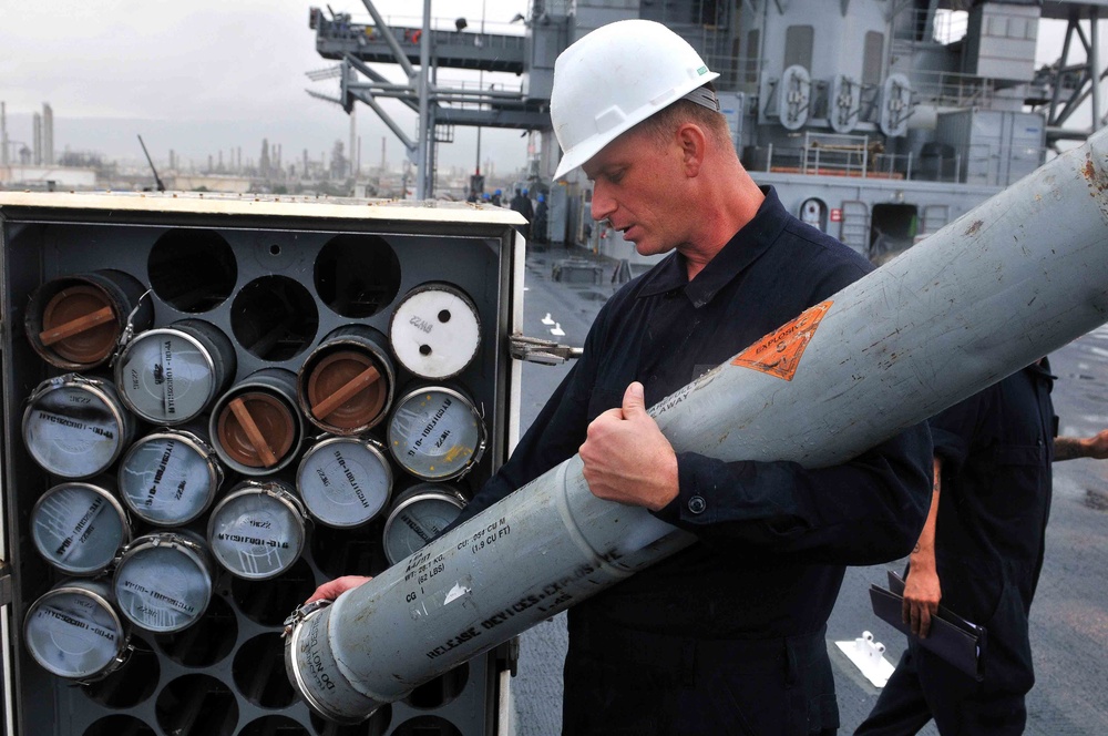 USS Mount Whitney operations