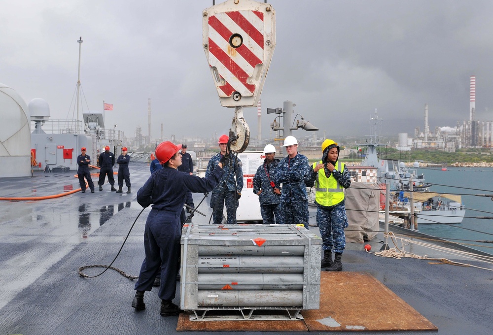USS Mount Whitney operations