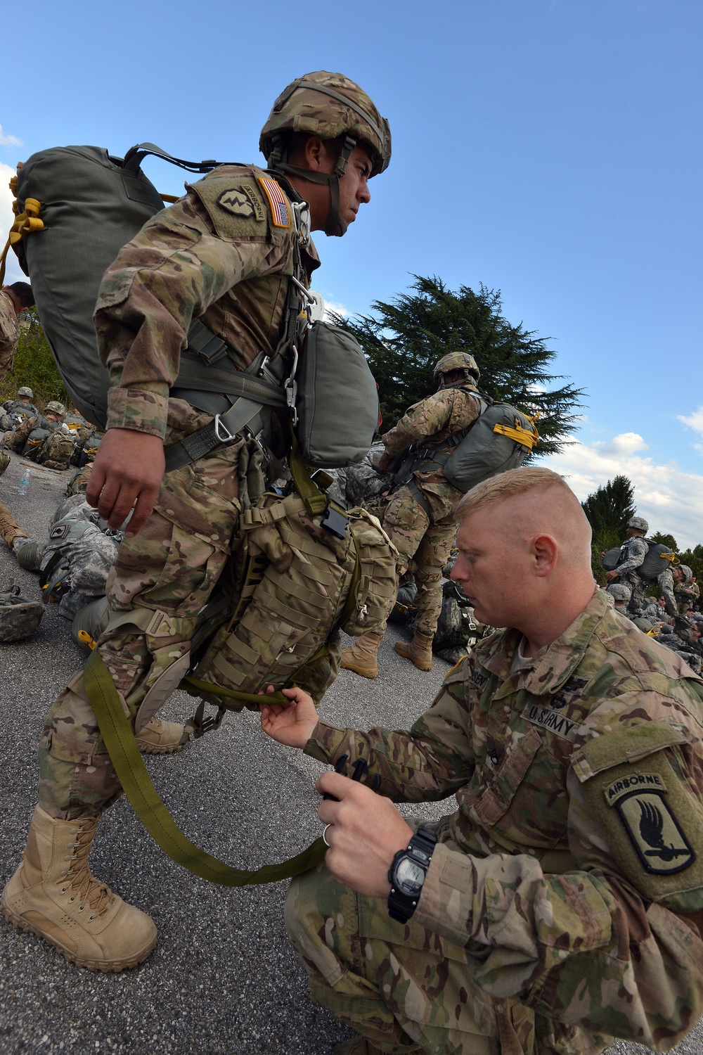 Airborne Operation at Juliet Drop Zone in Pordenone, Italy, September 2015