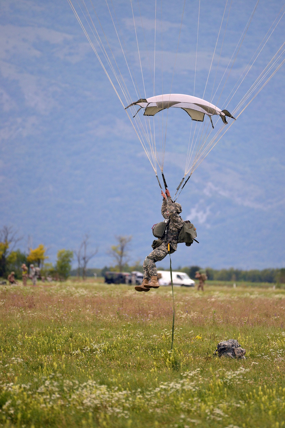 Airborne Operation at Juliet Drop Zone in Pordenone, Italy, Sept. 2015