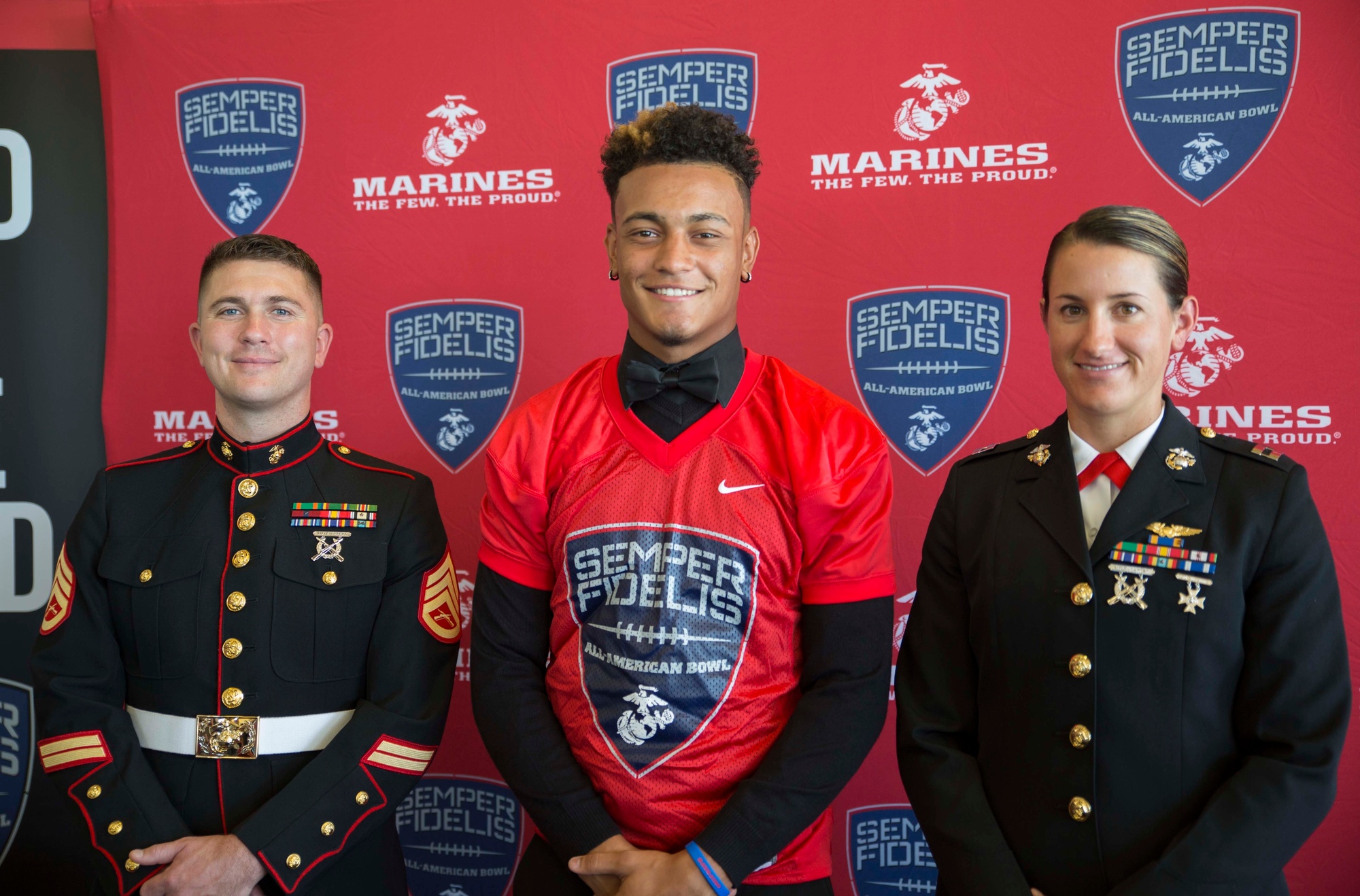 Semper Fi Bowl Jersey Presentation