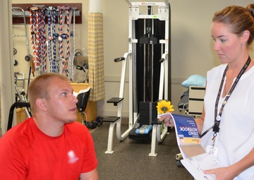 Physical therapists assist amputees with getting their lives back