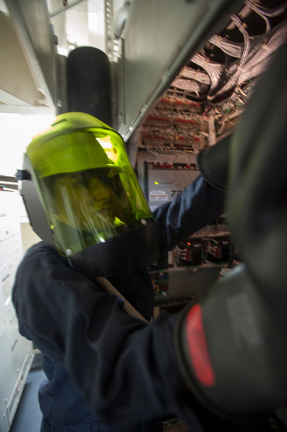 USS America post-shakedown availability