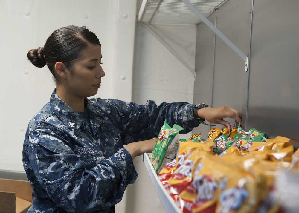 USS America post-shakedown availability