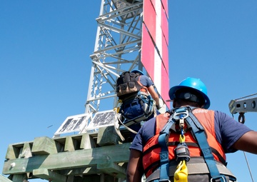 Keeping the lanes lit: Repairing ship channel ranges