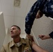 Patients receive flu vaccination at Naval Health Clinic Hawaii