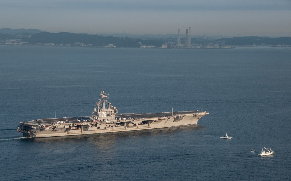 USS Ronald Reagan operations