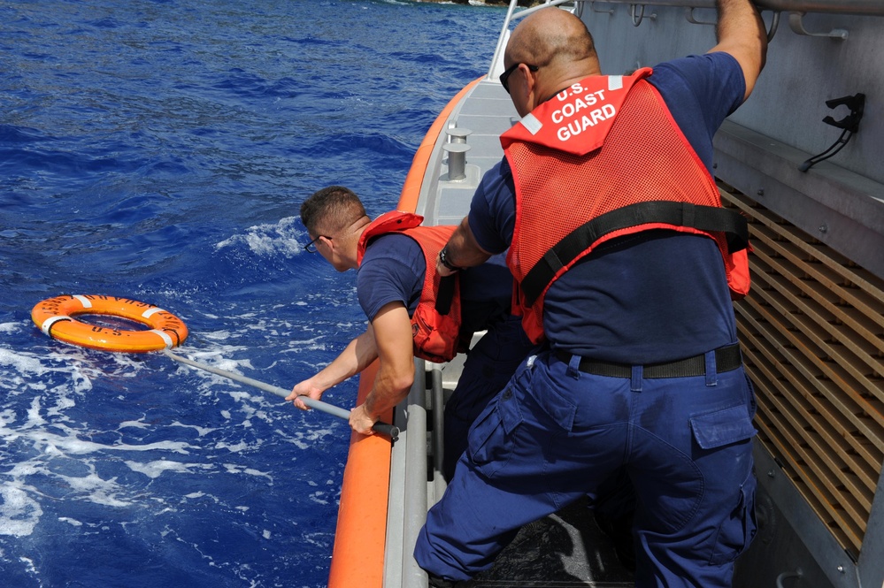 U.S. Coast Guard Apra Harbor training