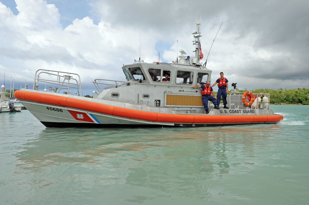 U.S. Coast Guard Apra Harbor training